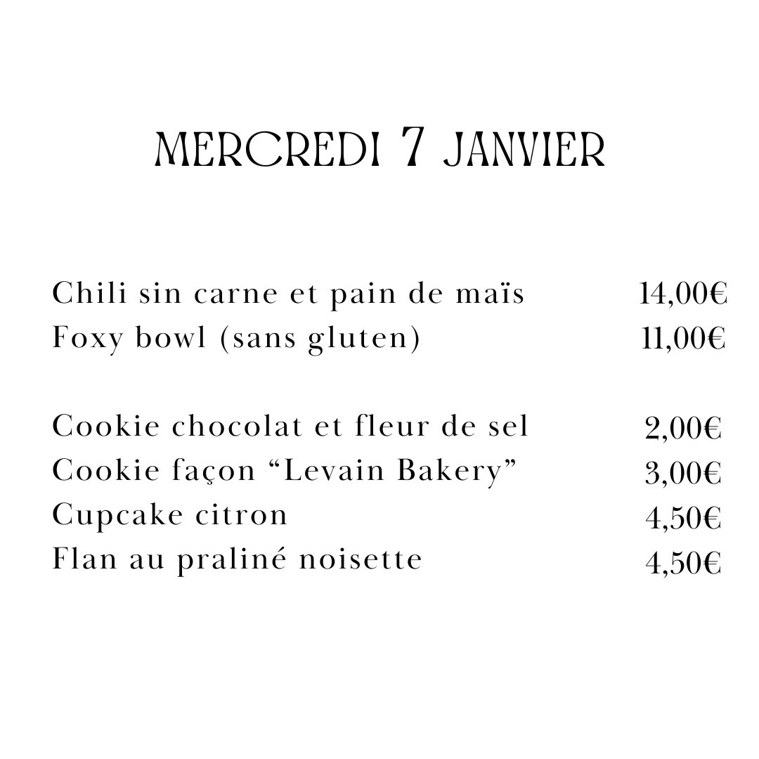 Image du menu
