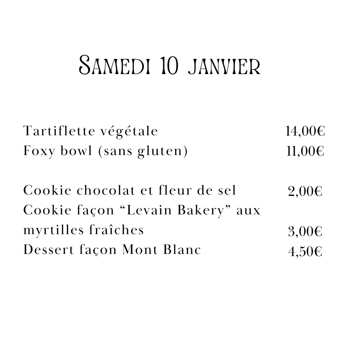 Image du menu